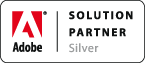 Logo Adobe Solution Partner Silver